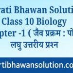 Class 10 Biology Chapter 1 short Question Answer