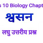 bharati bhawan Class 10 biology chapter 2 short type questions