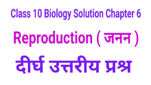 Bharati Bhawan Class 10 Biology Chapter 6 Long Type Q&A